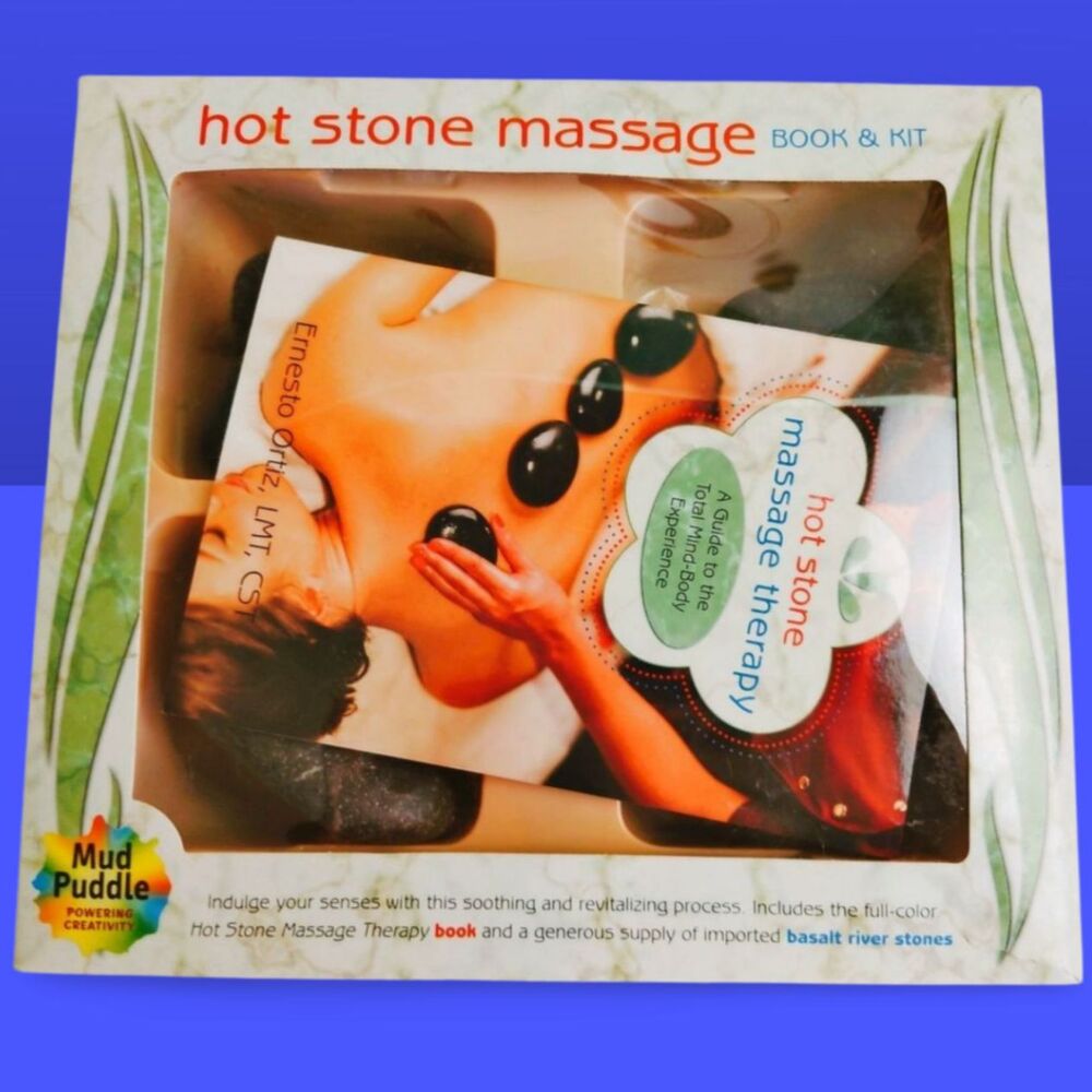 Hot Stone Massage Theraphy Book & Kit